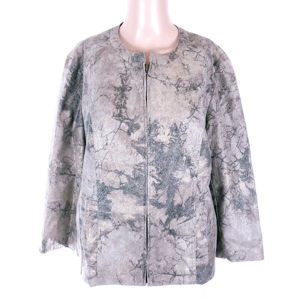 Christopher & Banks Women Jacket Cardigan Full Zip Size P/L - NWT